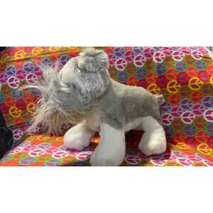 Ganz Webkinz Schnauzer Dog HM159 No Code Plush